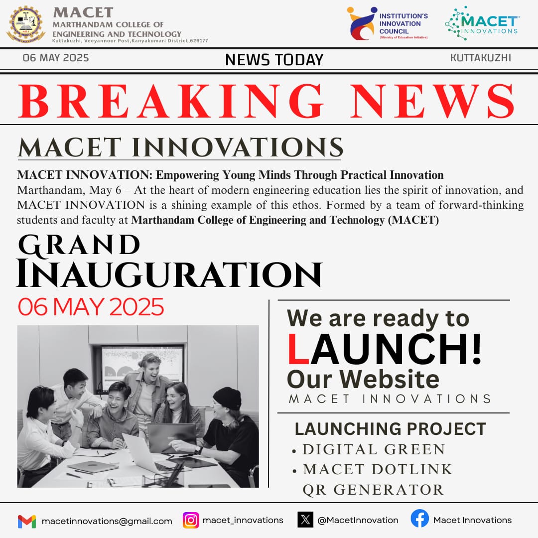 MACET Innovation Brochure 2024